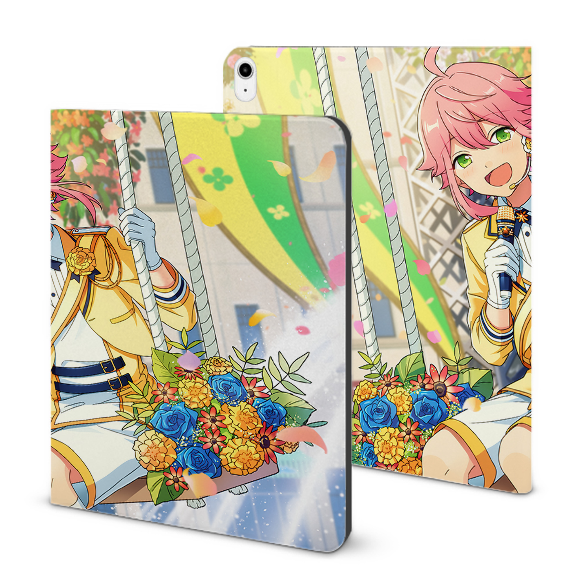 （画像用） あんさんぶるスターズ! Ensemble Stars IPadケース ペンホルダー付き ブックスタイルデザイン